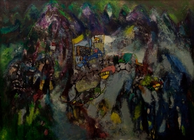 Duinkhorjav.R - Composition of rock painting Duinkhorjav.R - Composition of rock painting